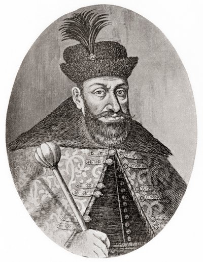 Gabriel Bethlen, prins av Transsylvanien, från "Hutchinson