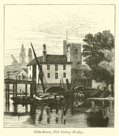 Gate-house, Old Putney Bridge av English School
