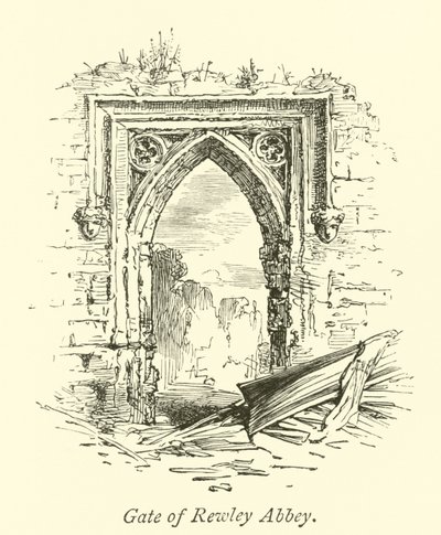 Porten till Rewley Abbey av English School