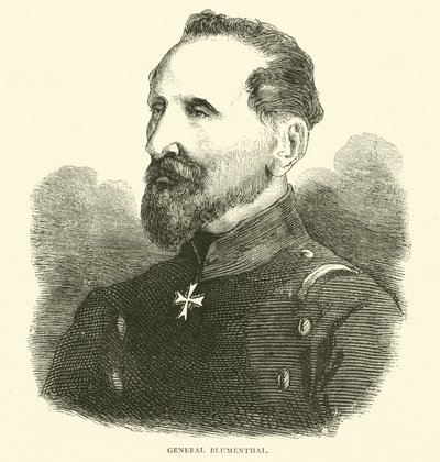 General Blumenthal, november 1870 av English School