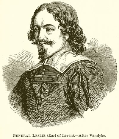 General Leslie (Earl of Leven) av English School
