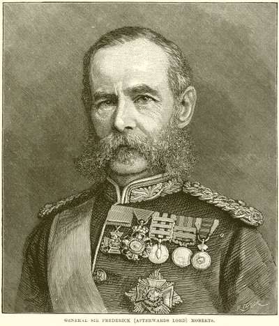 General Sir Frederick (efteråt Lord) Roberts av English School