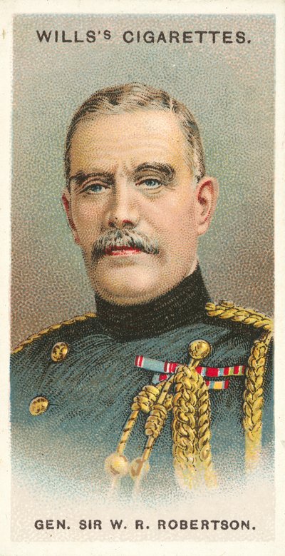 General Sir W R Robertson (chromolitho) av English School
