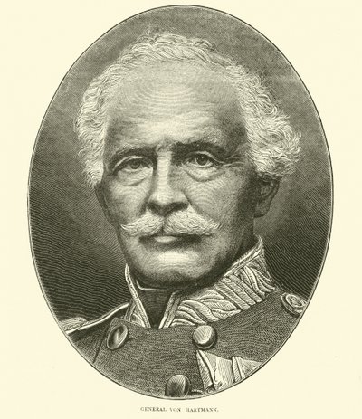 General von Hartmann, oktober 1870 av English School
