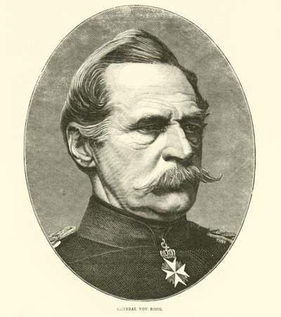 General Von Roon, augusti 1870 av English School