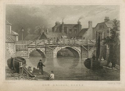 Allmän vy av Bow Bridge av English School