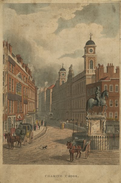 Översikt över Charing Cross av English School