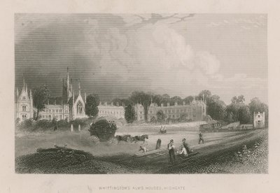 Allmän bild av Whittingtons allmosor hus av English School