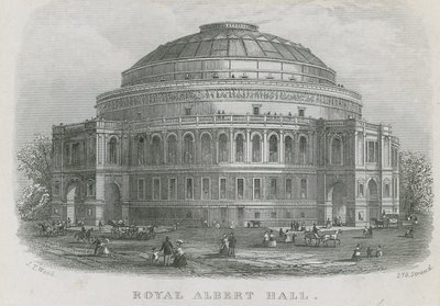 Översikt över Royal Albert Hall av English School