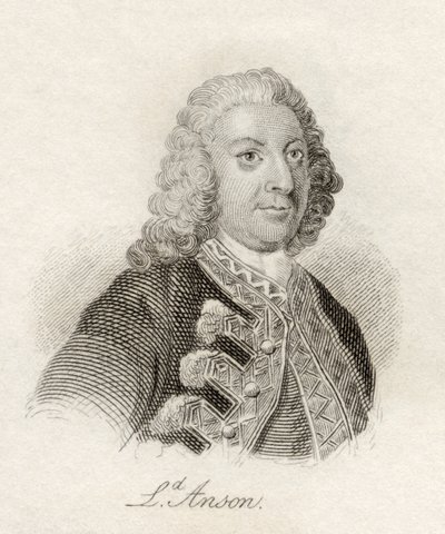 George Anson, mai le 