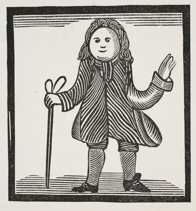 George Barnwell, illustration från Chap-books of the Eighteenth Century av John Ashton, pub. 1882 av English School