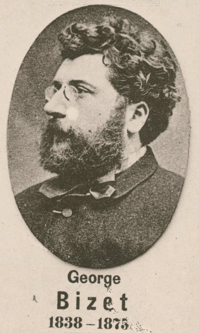 George Bizet (gravyr) av English School