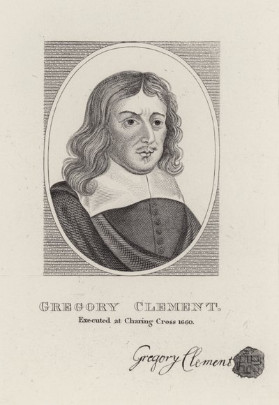George Clement (gravyr) av English School