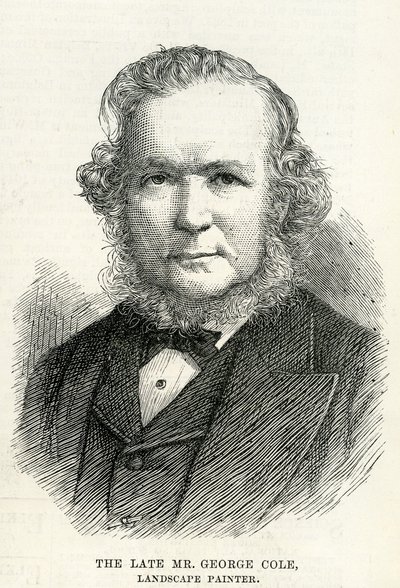 George Cole (1810–83) från The Illustrated London News 29 september 1883 av English School