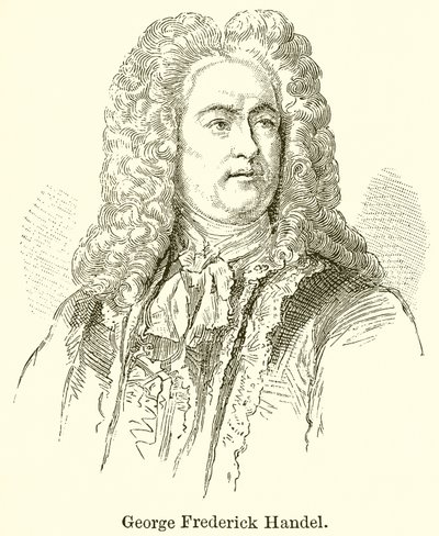 George Frederick Handel av English School