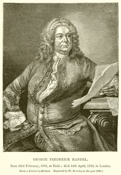 George Frederick Handel av English School