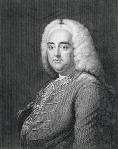 Georg Friedrich Händel av English School