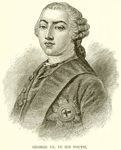 George III i sin ungdom av English School