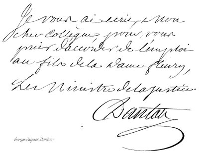 George Jacques Danton av English School