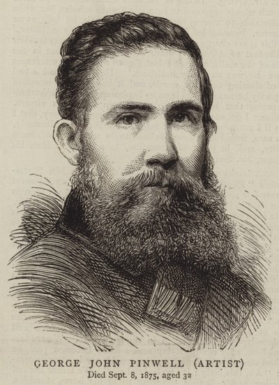 George John Pinwell, konstnär (gravyr) av English School