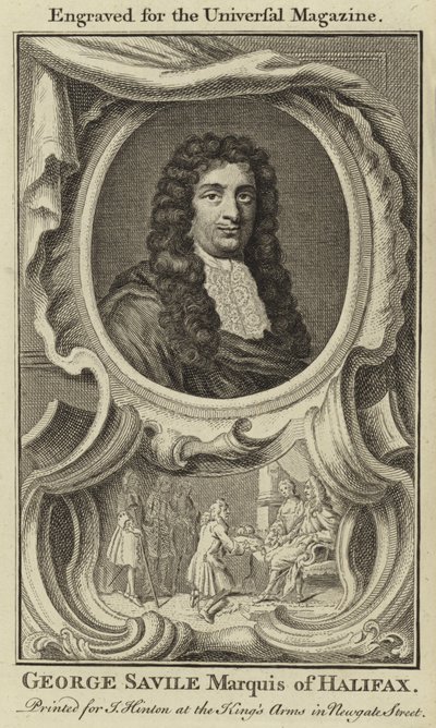 George Saville, markis av Halifax av English School