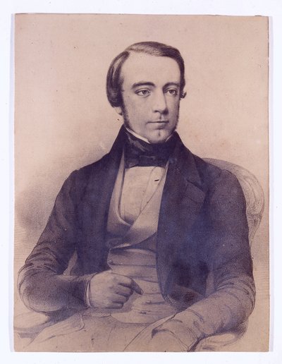 George Smith (kol på papper) av English School