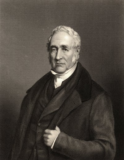 George Stephenson (1781-1848) av English School