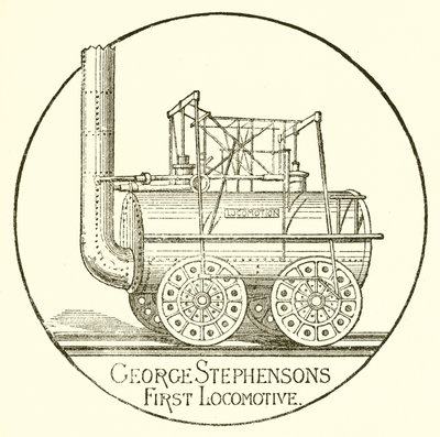 George Stephensons första lok av English School
