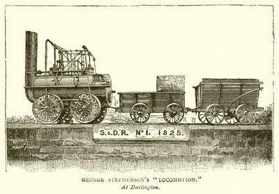 George Stephensons rörelse. I Darlington av English School