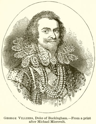 George Villiers, hertig av Buckingham av English School