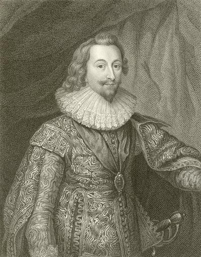 George Villiers, hertig av Buckingham av English School