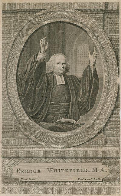 George Whitefield, MA, en av metodismens grundare av English School