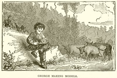 George gör modeller av English School