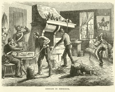 Tyskarna i besittning, september 1870 av English School