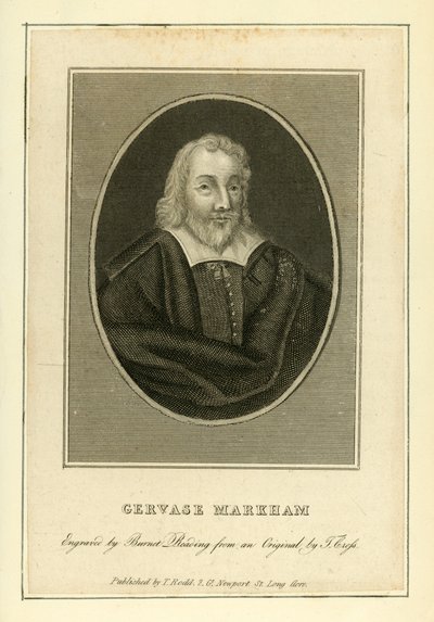 Gervase Markham (gravyr) av English School