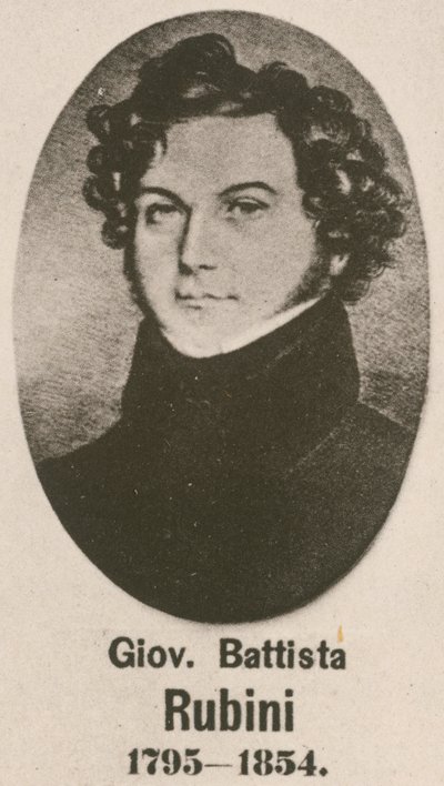 Giovanni Battista Rubini (gravyr) av English School
