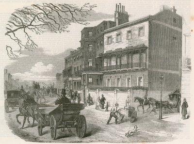 Gloucester House, Piccadilly, London, den sena hertiginnan av Gloucesters residens av English School