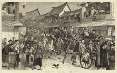 På väg till Shanghai Derby av English School