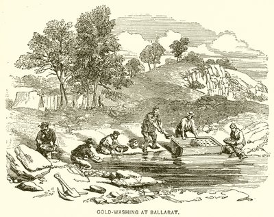 Guldtvätt på Ballarat av English School