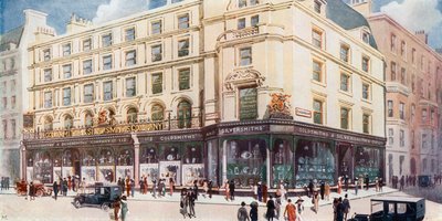 Goldsmiths & Silversmiths Company Ltd, på 112 Regent Street av English School