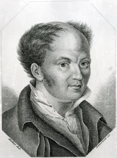 Gottfried Weber (1779-1839) (gravyr) av English School
