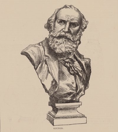 Gounod (gravyr) av English School