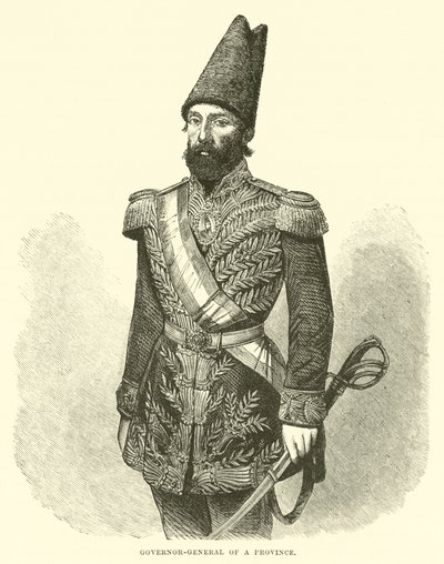 Generalguvernör i en provins av English School