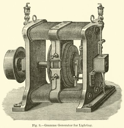 Gramme Generator för belysning av English School