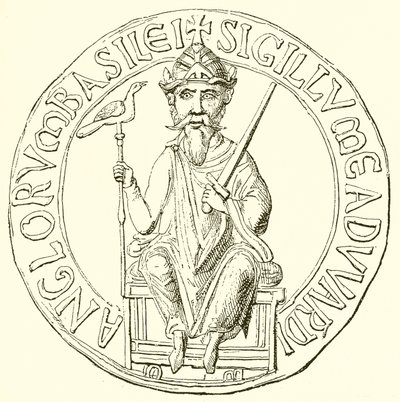 Edward the Confessors stora sigill av English School
