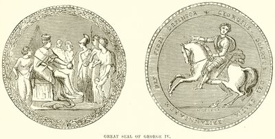 George IV:s stora sigill av English School