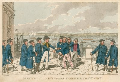 Greenwich, London - Nytt farväl till marinen av English School