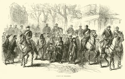 Grupp av fångar, april 1871 av English School