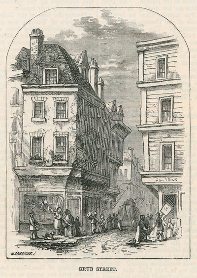 Grub Street, London av English School