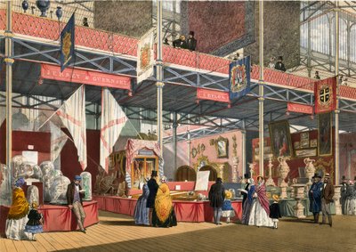 Guernsey och Jersey, Malta och Ceylon, Stora utställningen, 1851 av English School